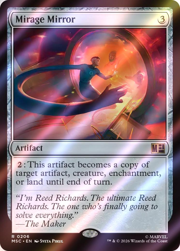 Mirage Mirror [206] [Marvel Super Heroes: Commander] [Surge Foil]