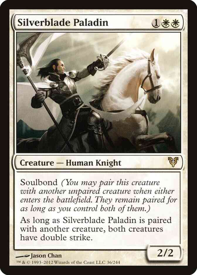 Silverblade Paladin [36] [Avacyn Restored] [Non-Foil]