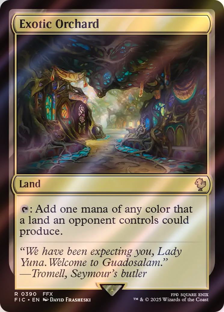 Exotic Orchard [390] [FINAL FANTASY: Commander] [Surge Foil]