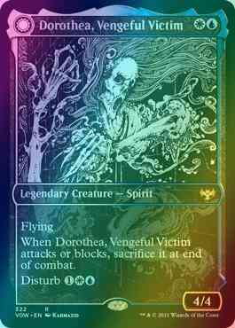 Dorothea, Vengeful Victim // Dorothea's Retribution [322] [Eternal Night Showcase] [Innistrad: Crimson Vow] [Foil]