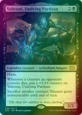 Yahenni, Undying Partisan [99] [Double Masters 2022] [Foil]