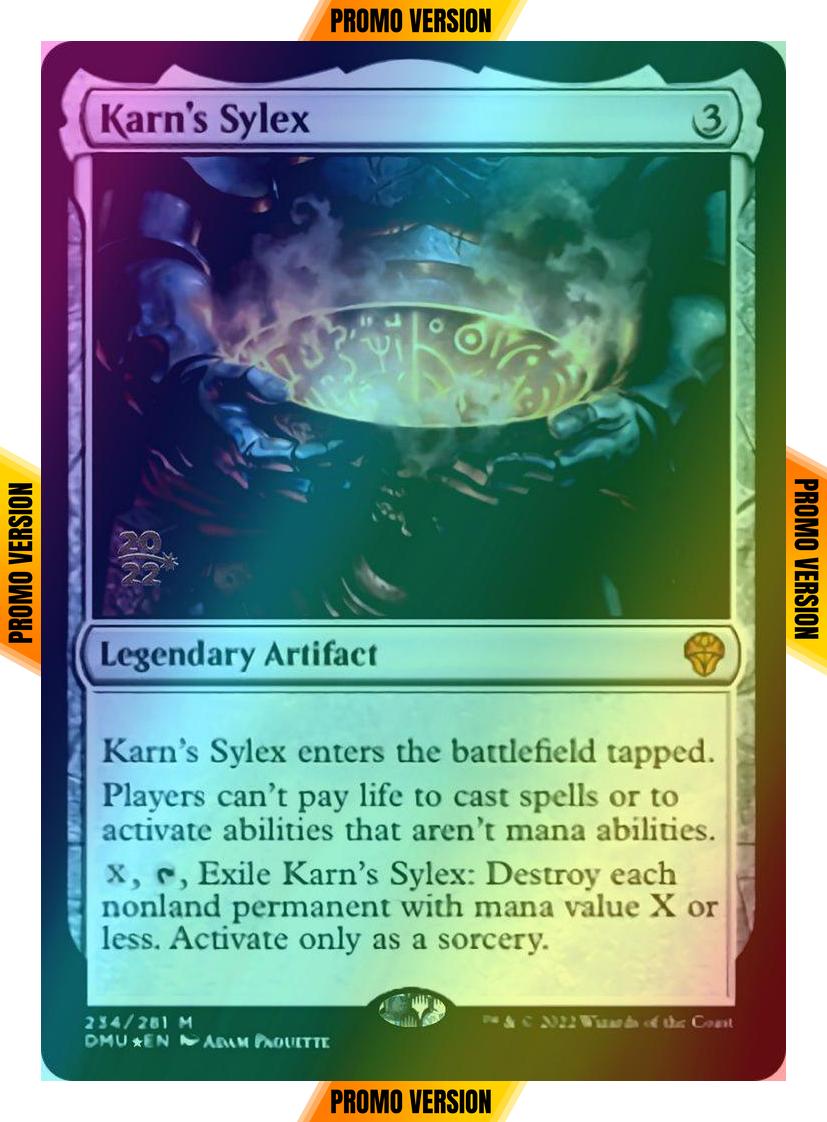 Karn's Sylex [234s] [Prerelease] [Dominaria United: Promos] [Foil]