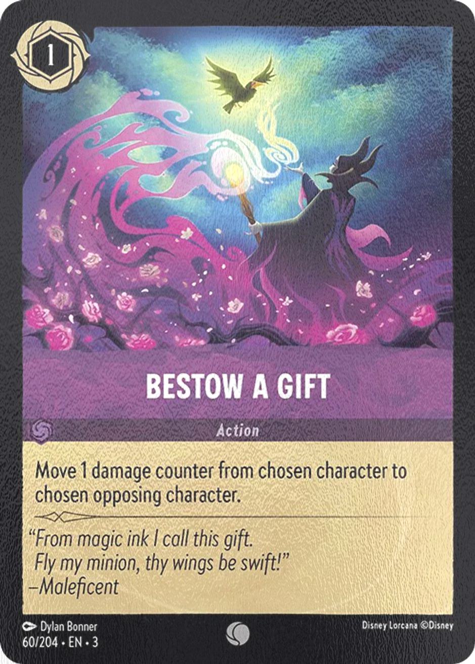 Bestow a Gift - 60/204 [Into the Inklands] [Cold Foil]