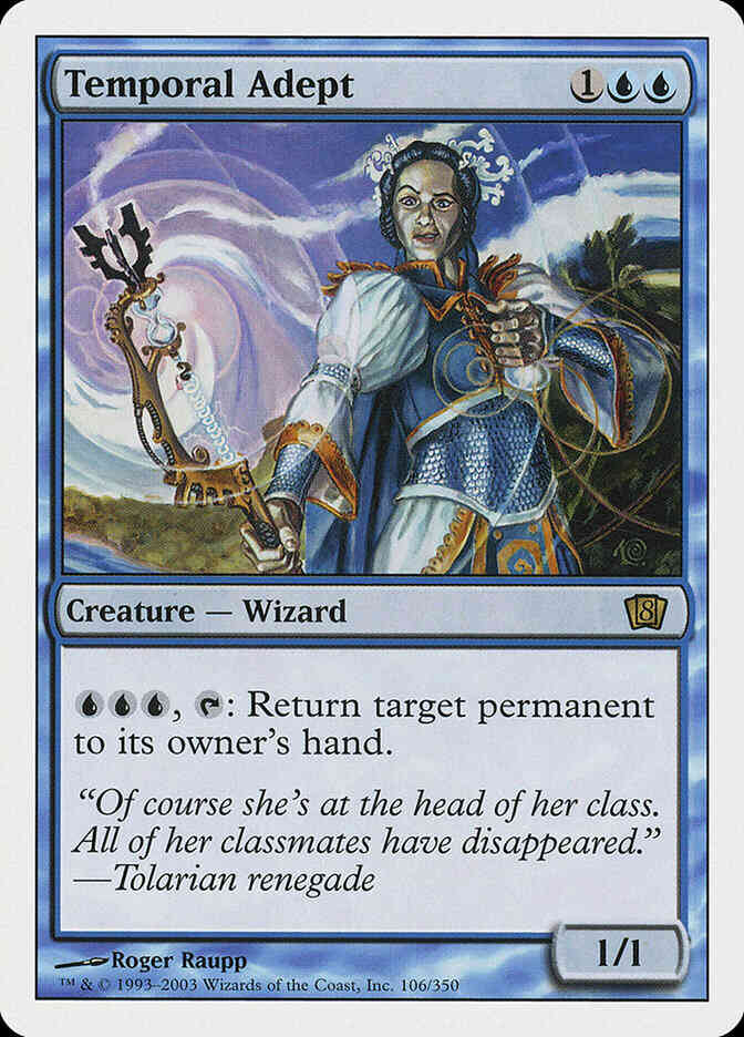 Temporal Adept [106] [Eighth Edition] [Non-Foil]