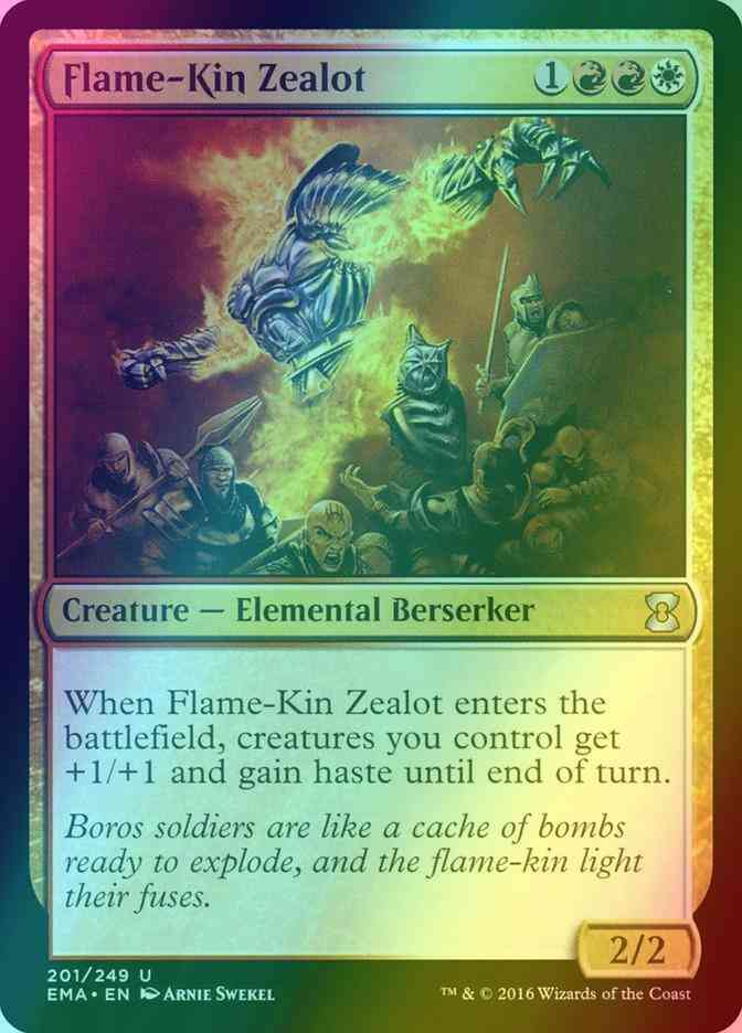 Flame-Kin Zealot [201] [Eternal Masters] [Foil]