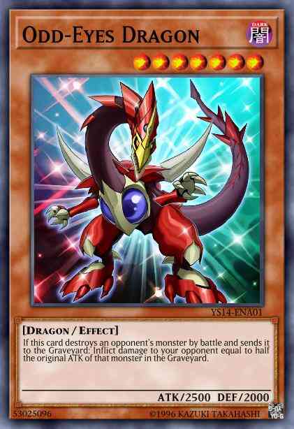Odd-Eyes Dragon - YS14-ENA01 - Ultra Rare - 1st Edition