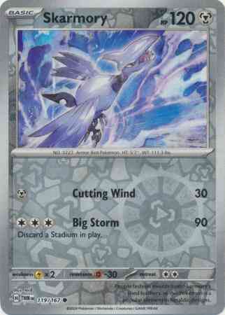 Skarmory - 119/167 - Common [sv06-119] [Reverse Holo]