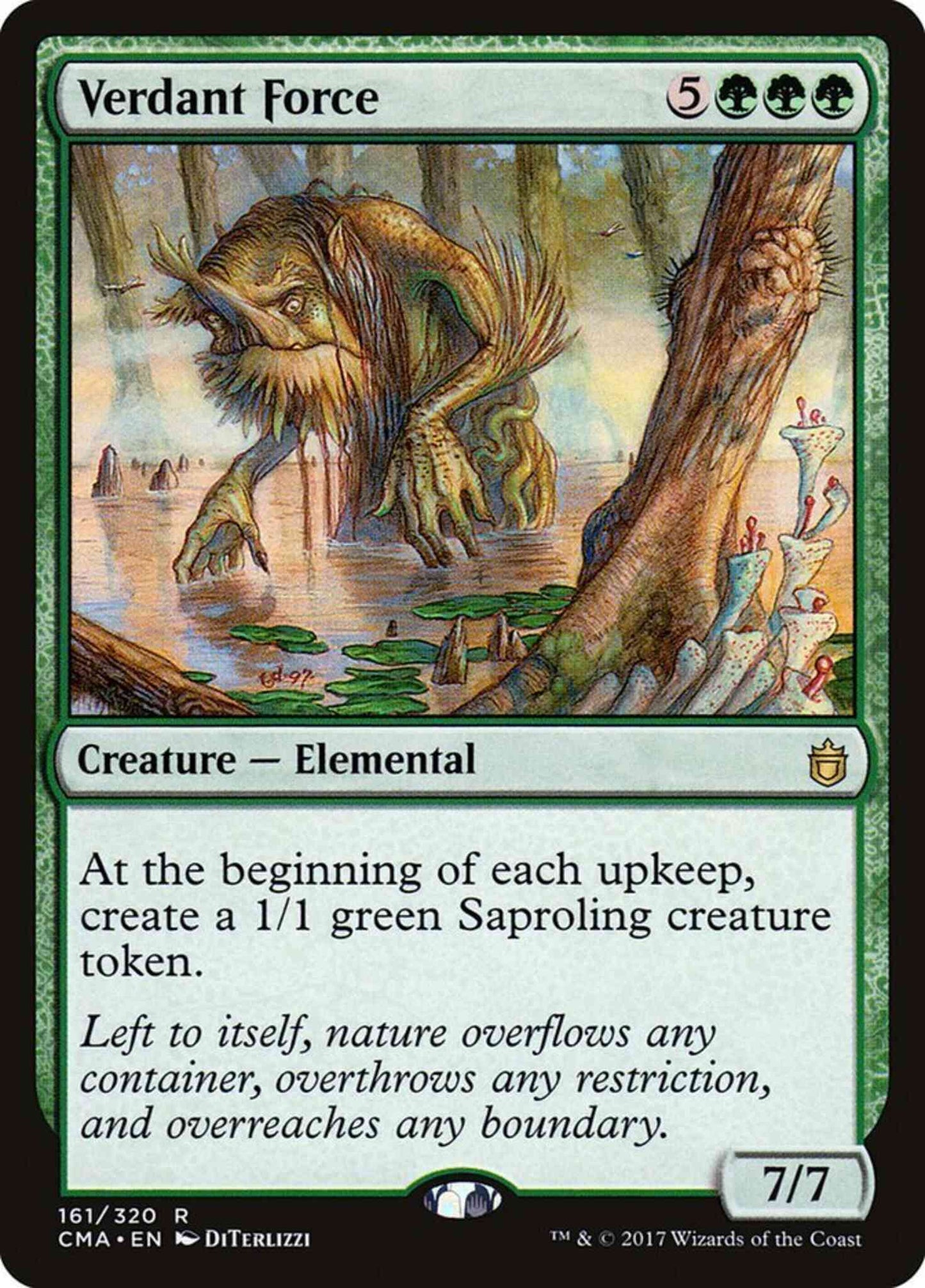 Verdant Force [161] [Commander Anthology] [Non-Foil]