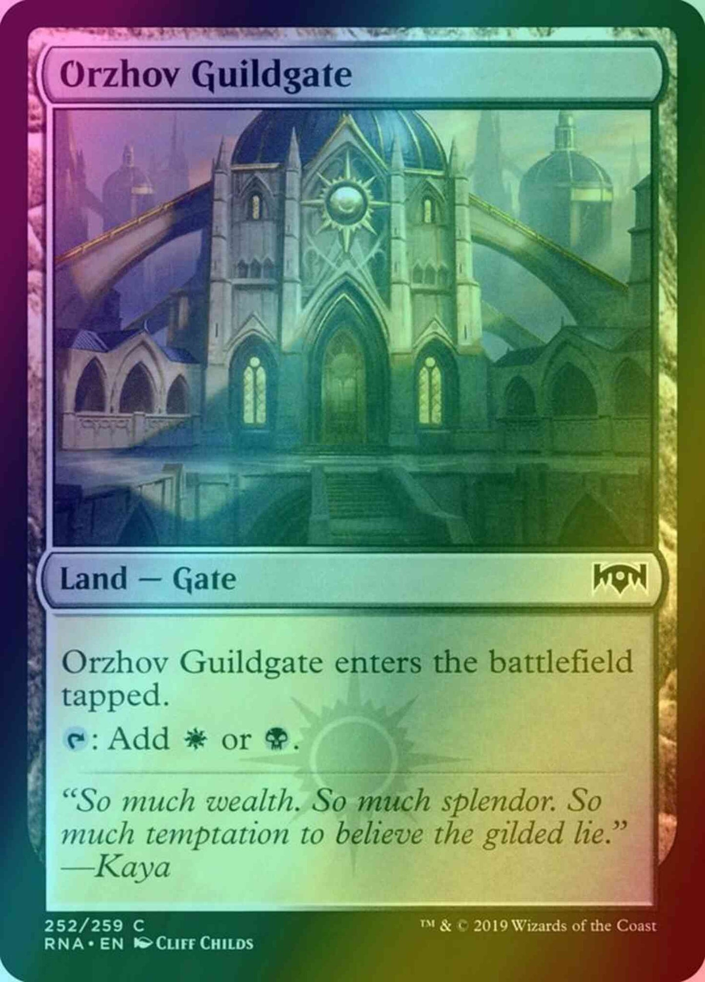 Orzhov Guildgate [252] [Ravnica Allegiance] [Foil]