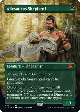 Allosaurus Shepherd [365] [Borderless] [Double Masters 2022] [Non-Foil]