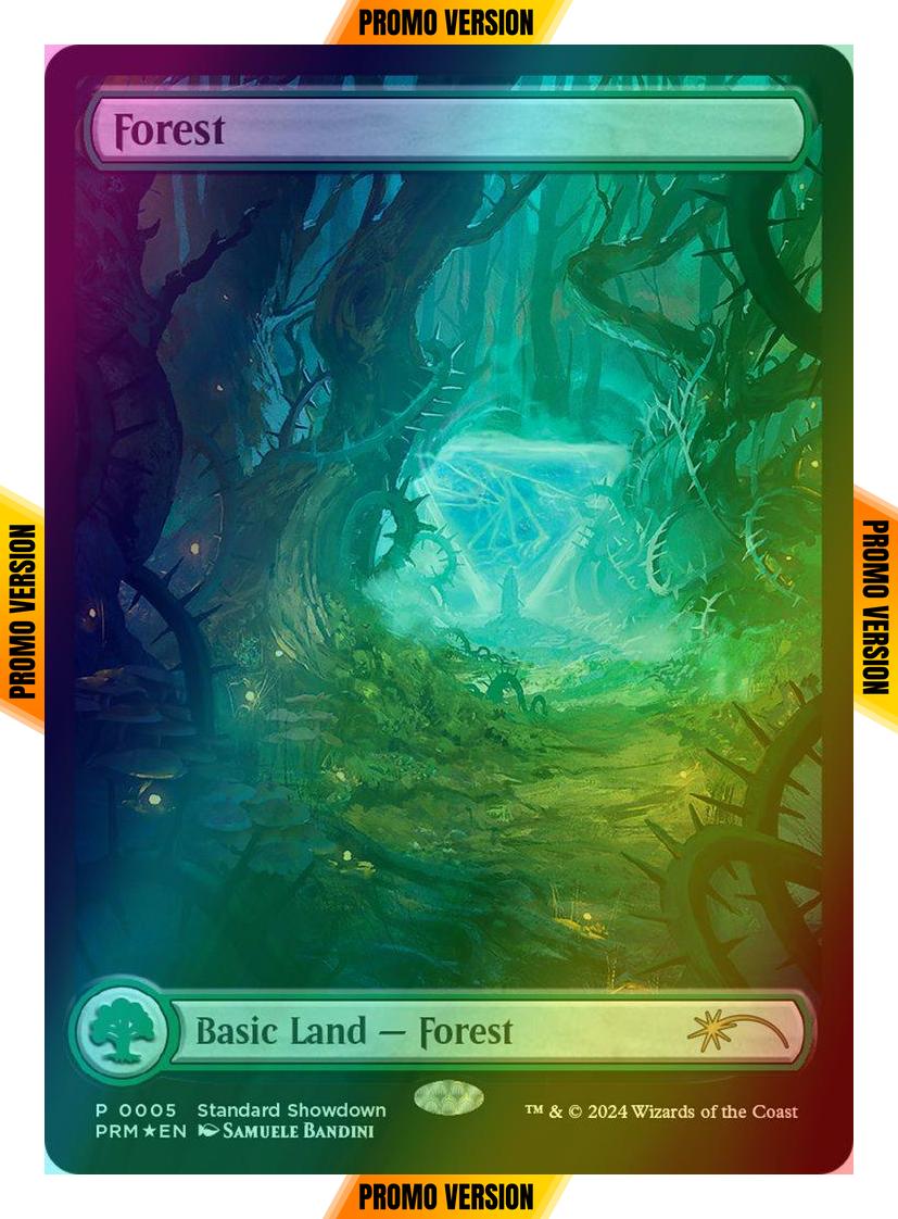 Forest [2024] [Murders at Karlov Manor Standard Showdown] [Full Art] [5] [Foil]