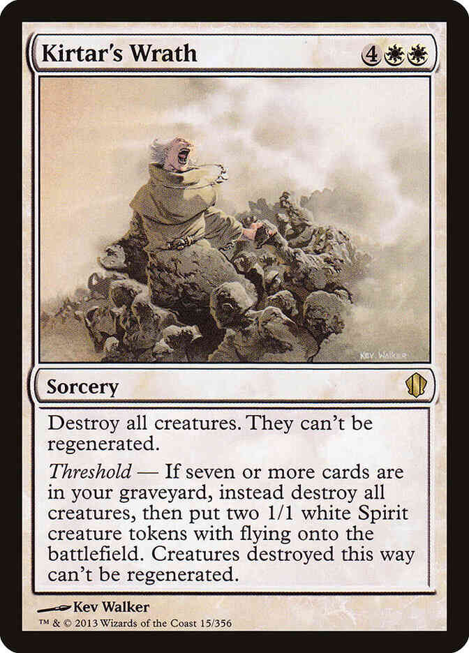 Kirtar's Wrath [15] [Commander 2013] [Non-Foil]