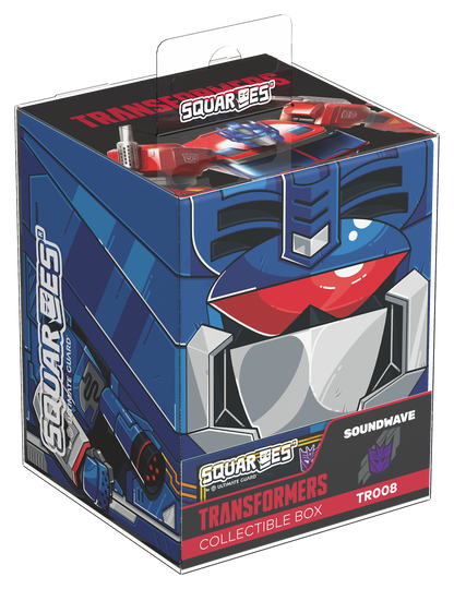 Ultimate Guard Squaroes Deck Box - 100 - Transformers - Soundwave