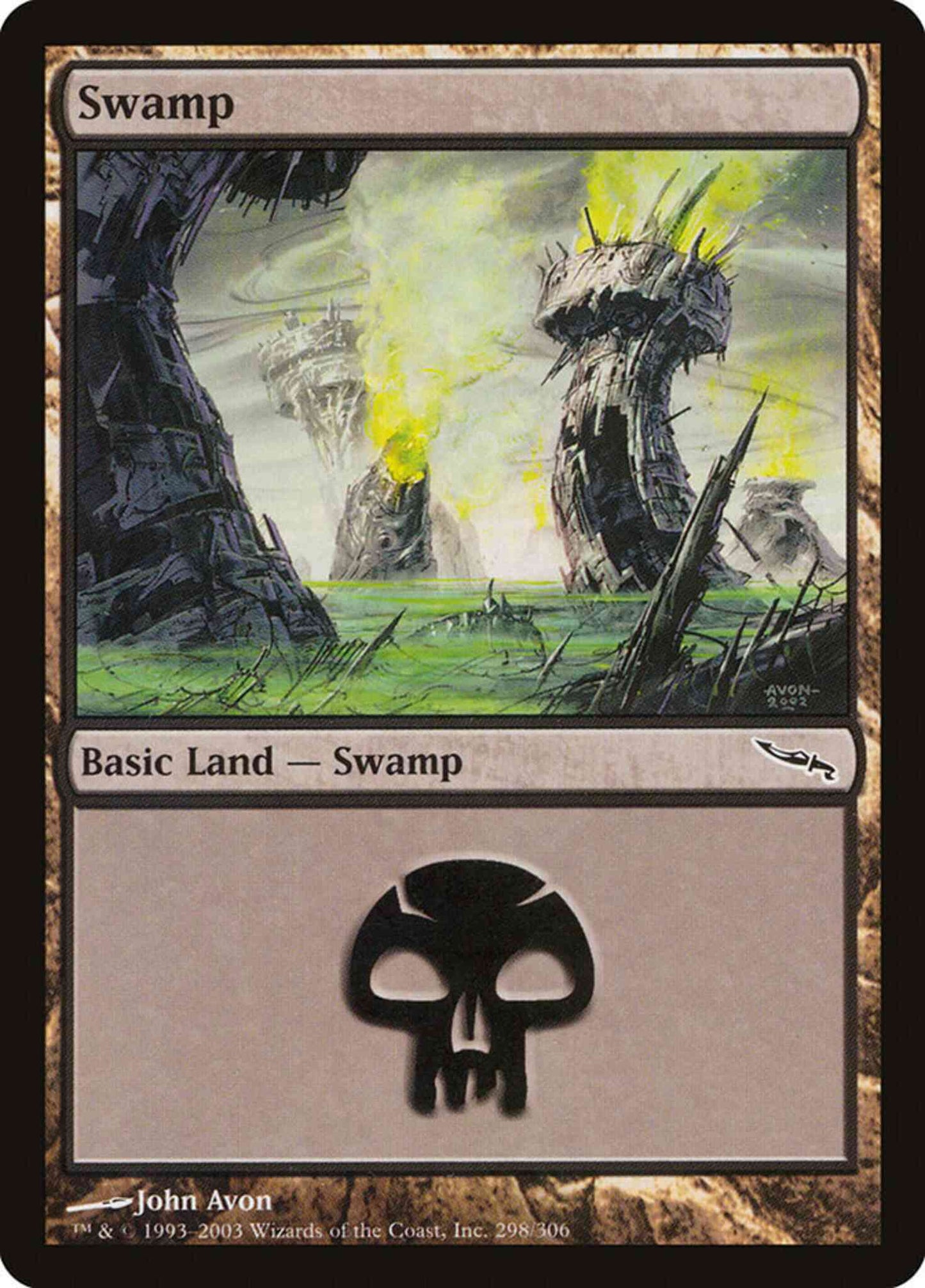 Swamp [298] [Mirrodin] [Non-Foil]