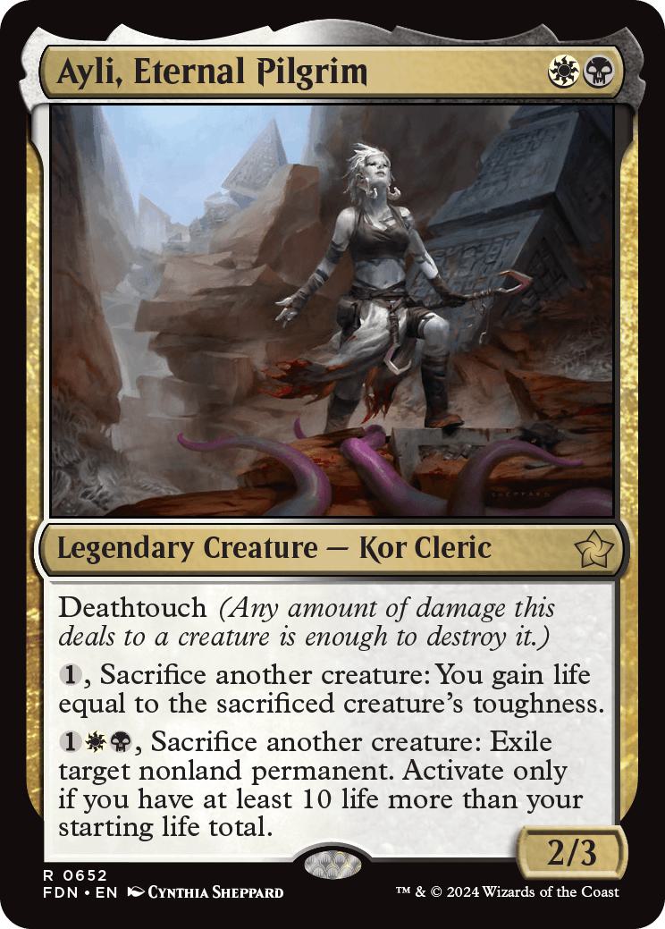 Ayli, Eternal Pilgrim [652] [Foundations] [Non-Foil]