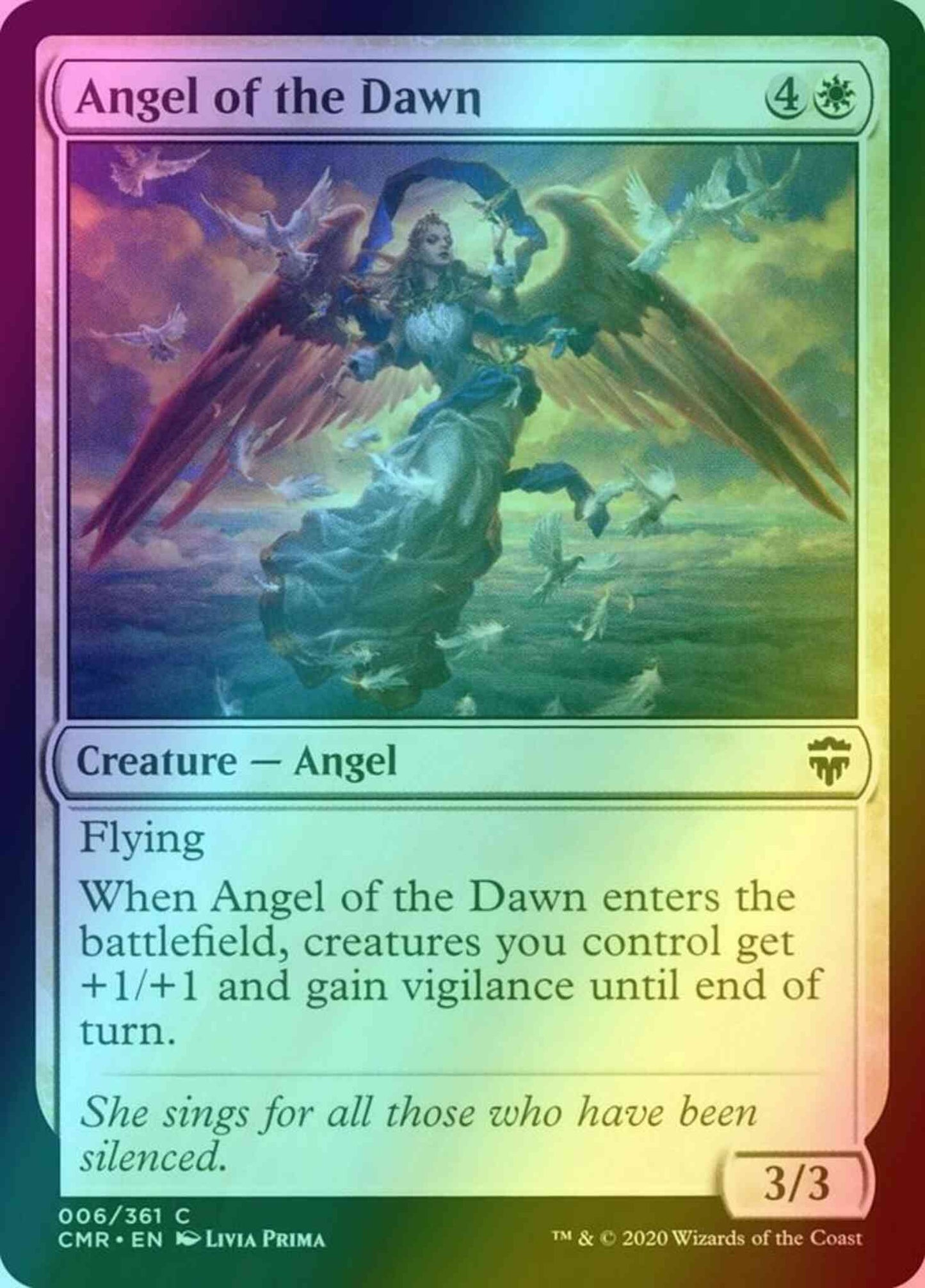 Angel of the Dawn [6] [Commander Legends] [Foil]