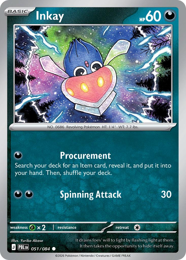 Inkay - 051/084 - Common [me05-051] [Non-Holo]