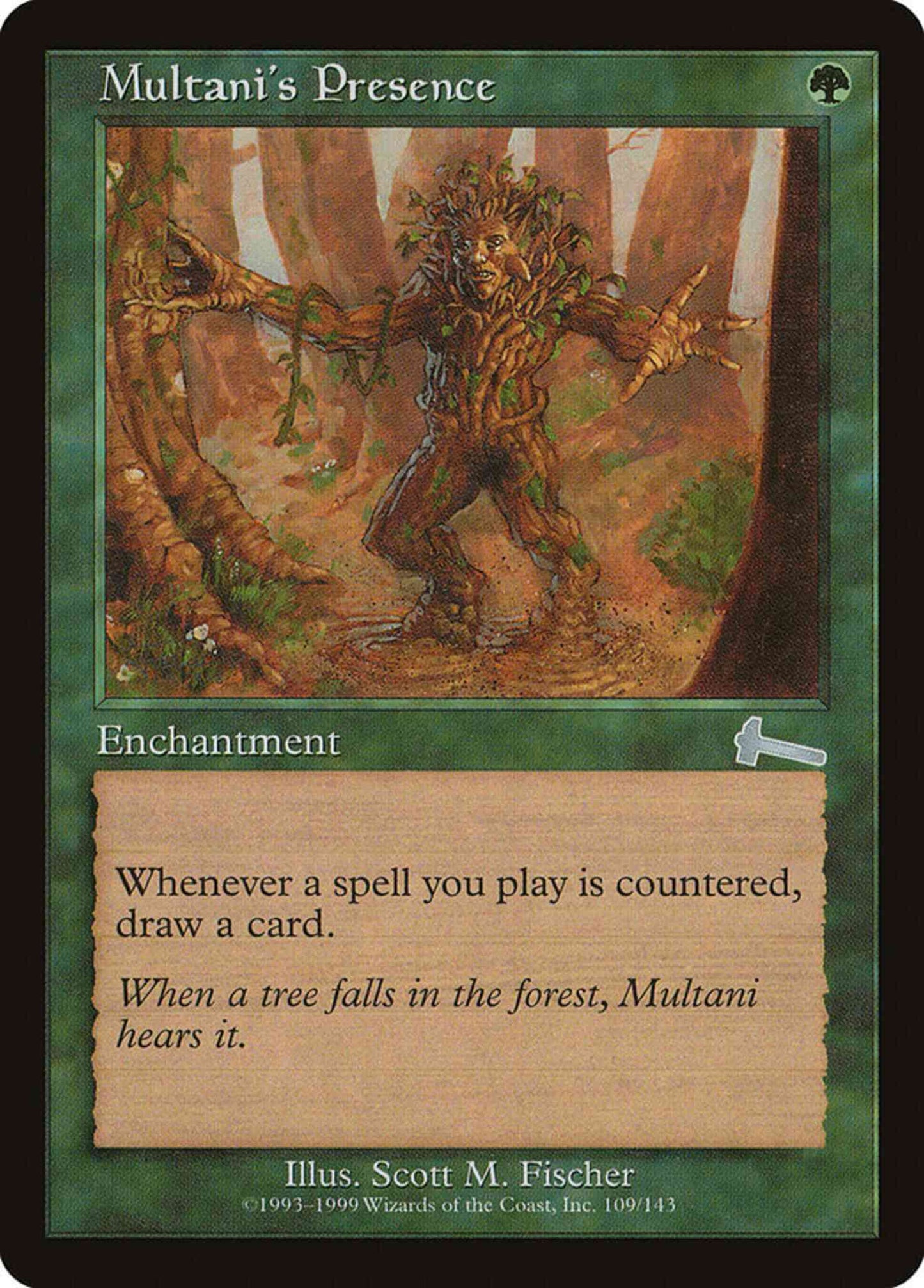 Multani's Presence [109] [Urza's Legacy] [Non-Foil]