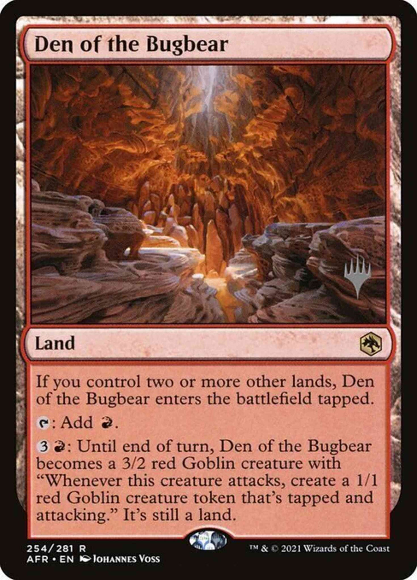 Den of the Bugbear [Promo Pack] [254p] [Adventures in the Forgotten Realms Promos] [Non-Foil]