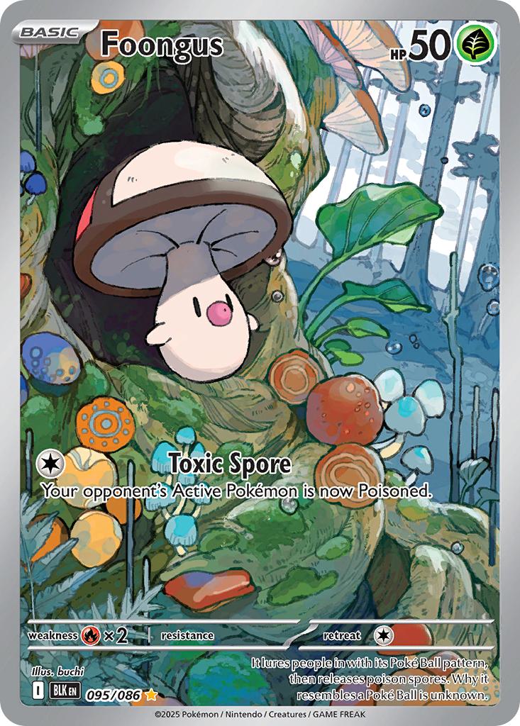 Foongus - 095/086 - Illustration Rare [sv105b-095] [Ultra]