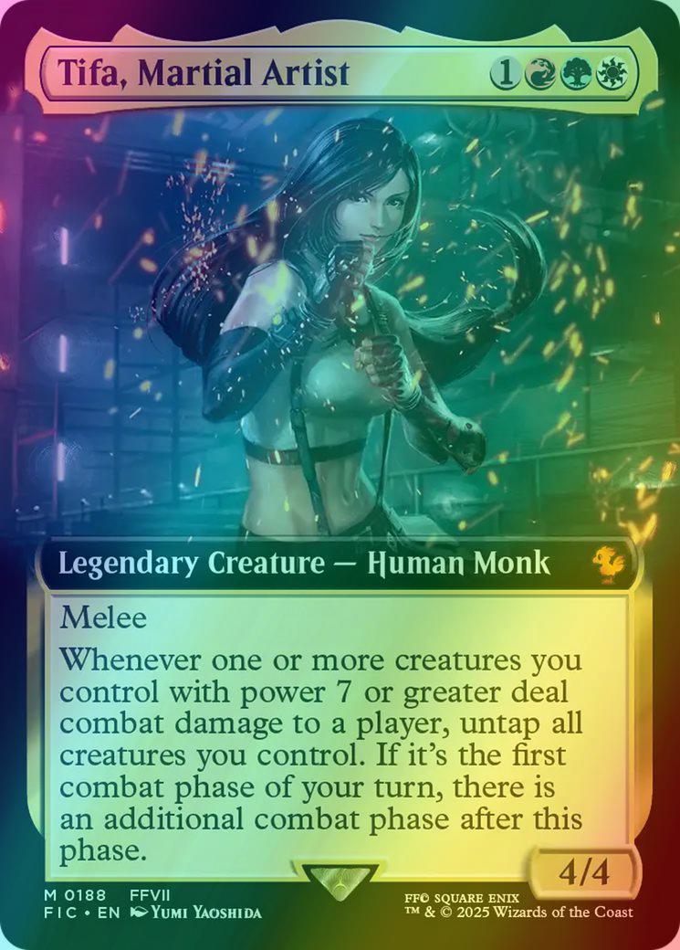 Tifa, Martial Artist [188] [Extended Art] [FINAL FANTASY: Commander] [Foil]