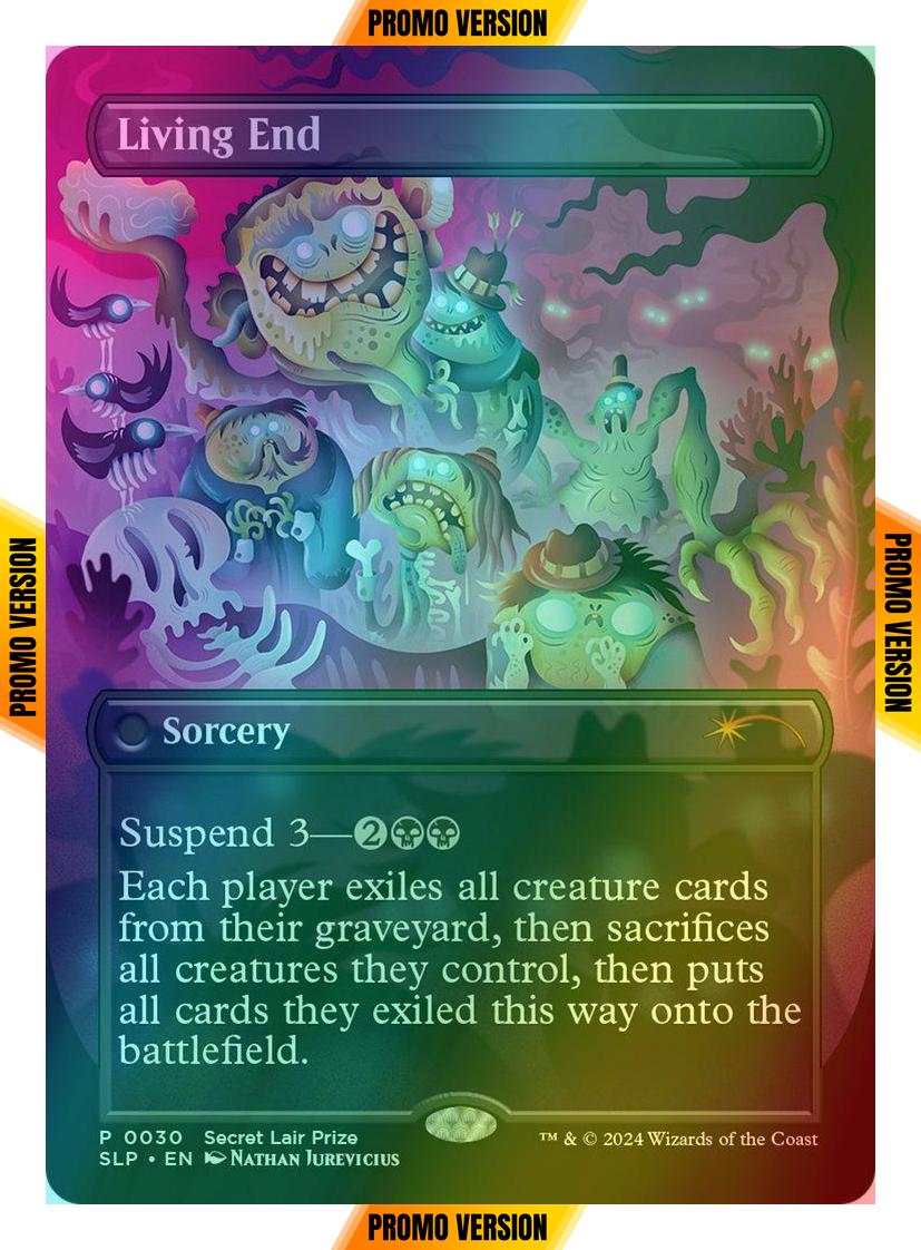 Living End [0030] [Borderless] [Secret Lair Promo] [Foil]