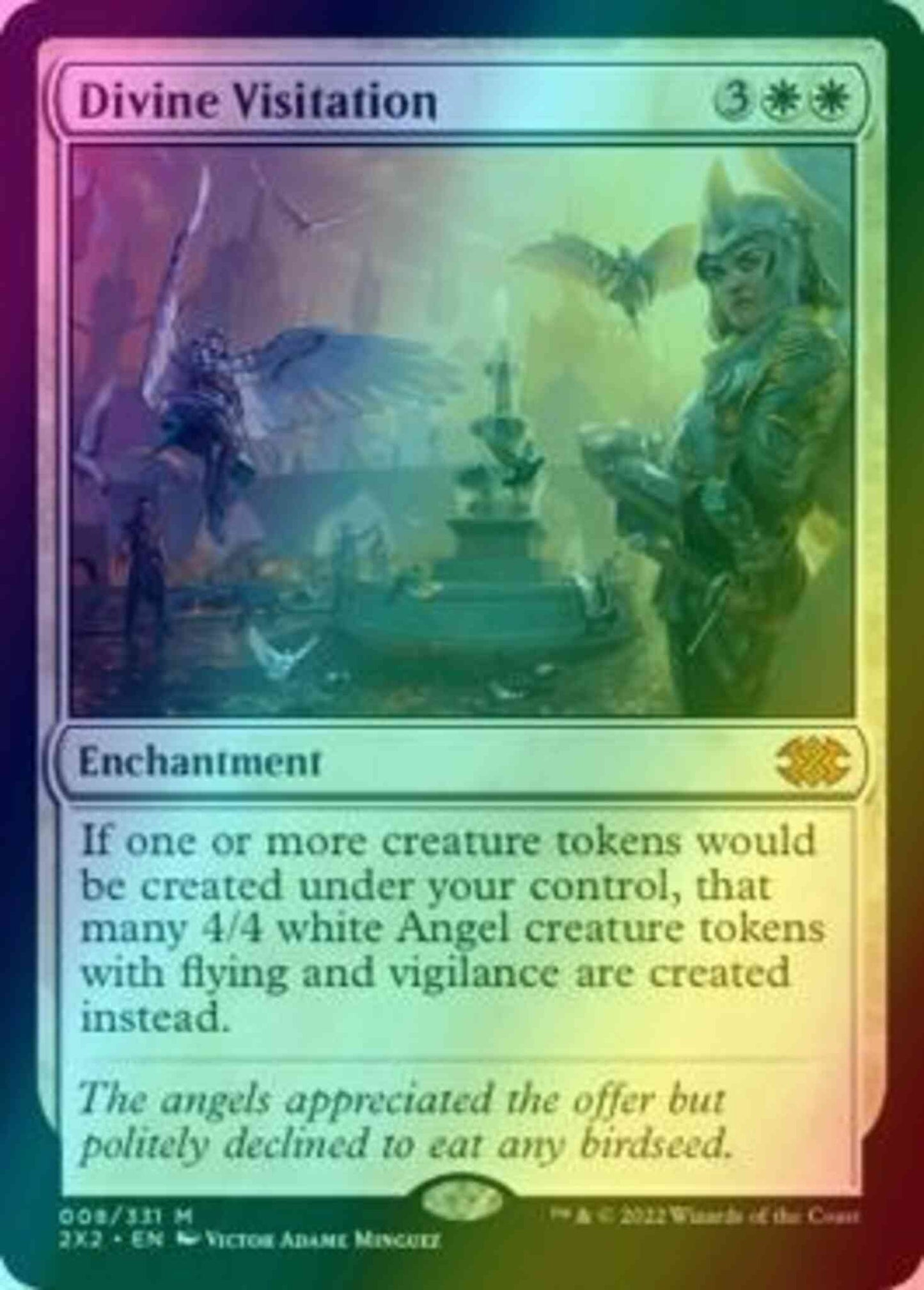 Divine Visitation [8] [Double Masters 2022] [Foil]