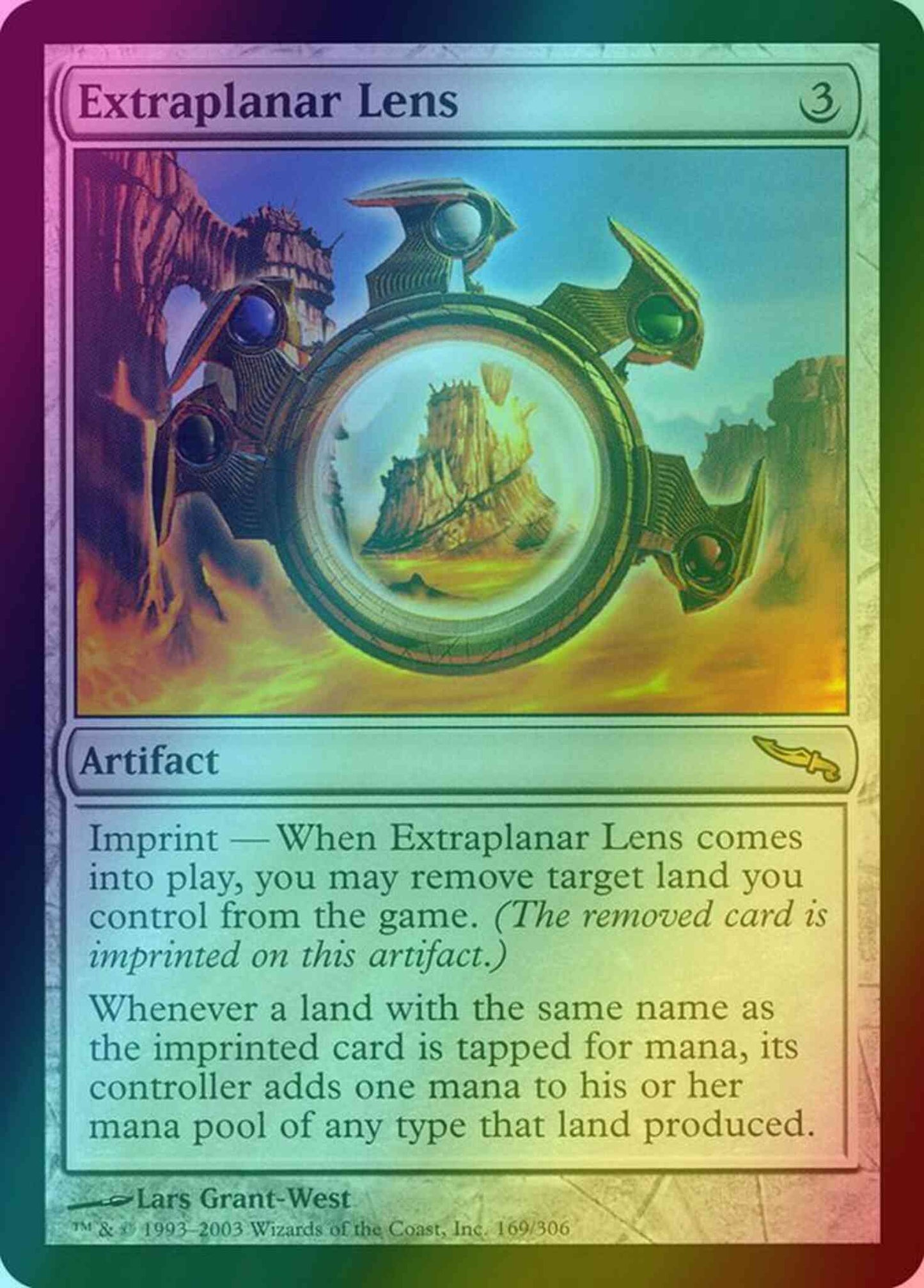 Extraplanar Lens [169] [Mirrodin] [Foil]