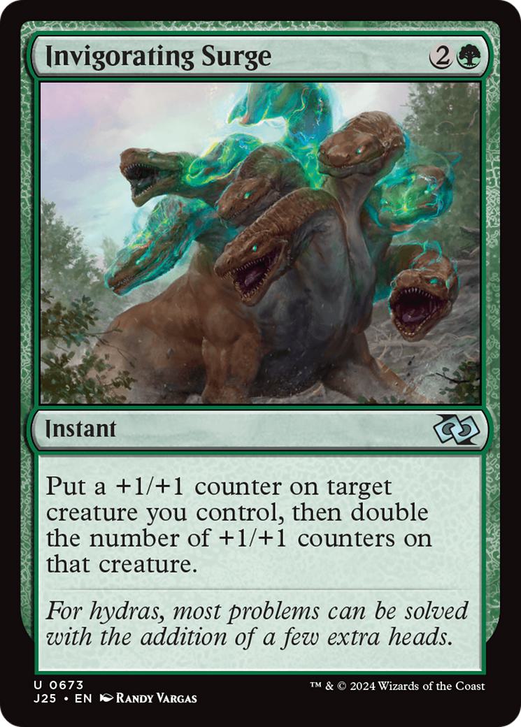 Invigorating Surge [673] [Foundations: Jumpstart] [Non-Foil]