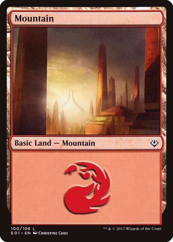 Mountain [100] [Archenemy: Nicol Bolas] [Non-Foil]
