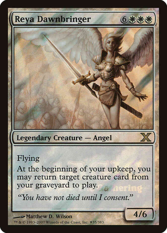 Reya Dawnbringer [35] [Tenth Edition Promos] [Foil]