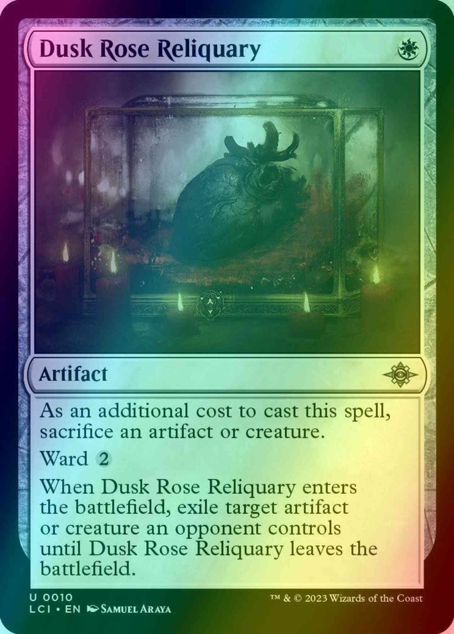 Dusk Rose Reliquary [10] [The Lost Caverns of Ixalan] [Foil]