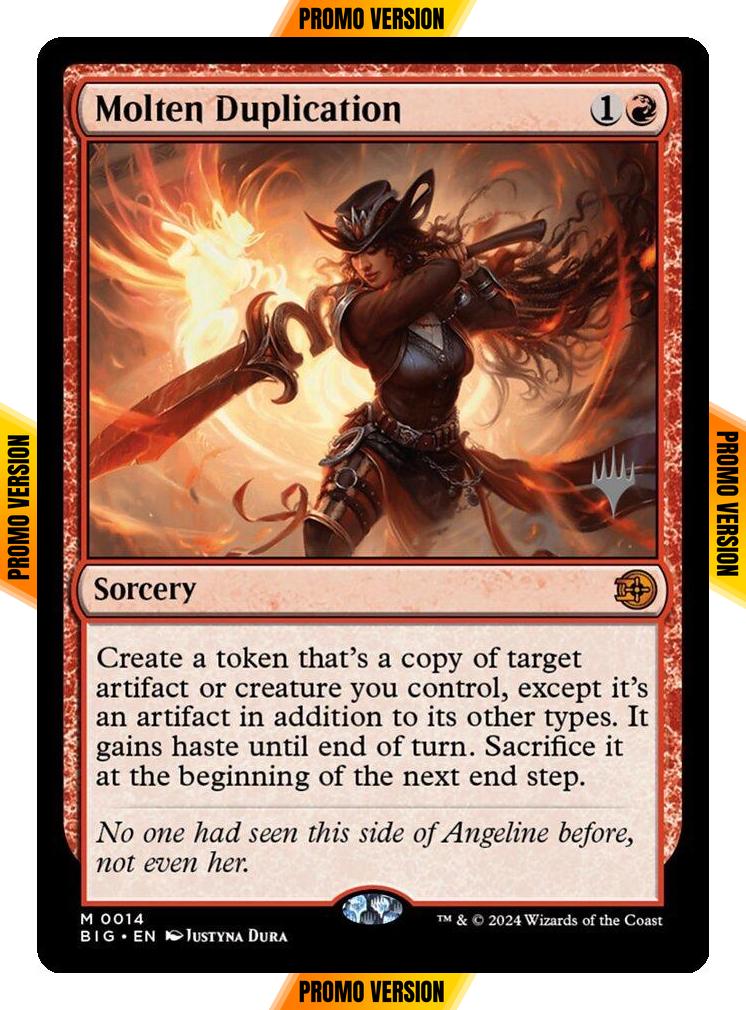 Molten Duplication [14p] [Promo Pack] [The Big Score: Promos] [Non-Foil]