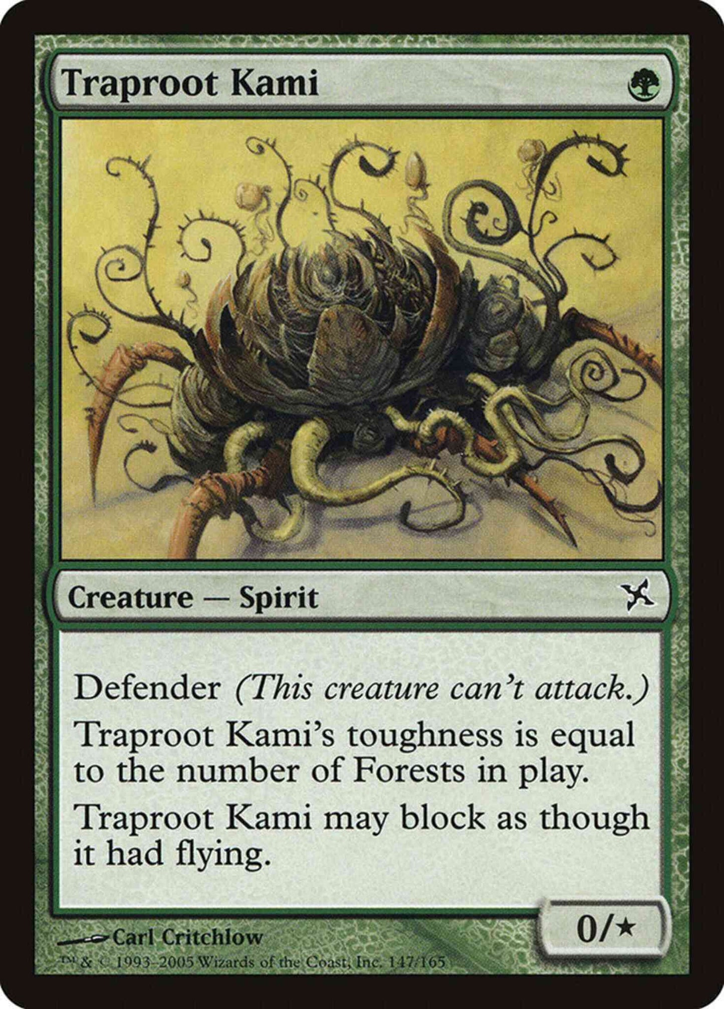Traproot Kami [147] [Betrayers of Kamigawa] [Non-Foil]