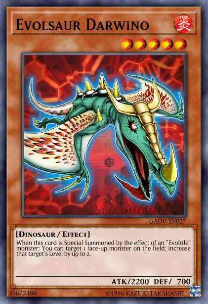 Evolsaur Darwino - GAOV-EN027 - Common - Unlimited