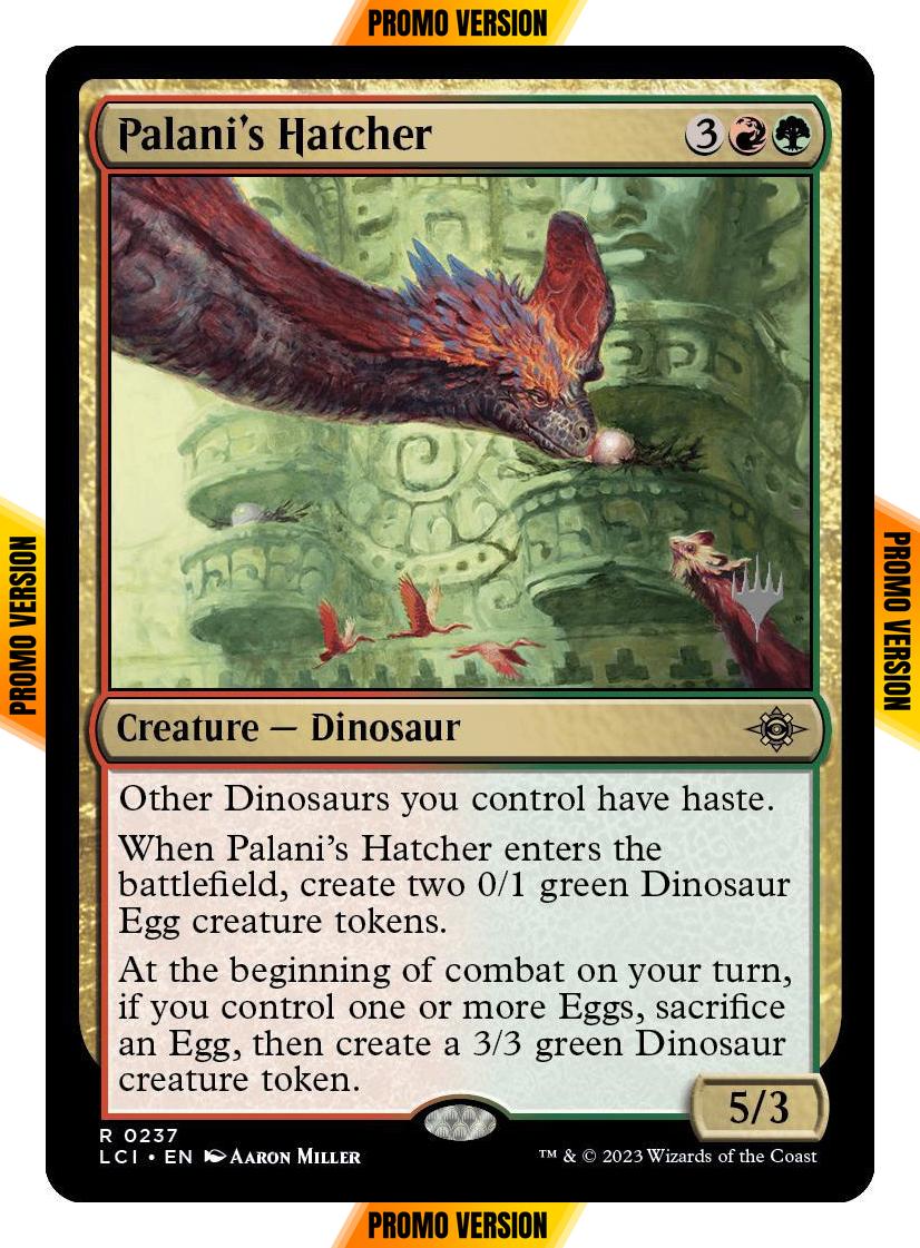 Palani's Hatcher [237p] [Promo Pack] [The Lost Caverns of Ixalan: Promos] [Non-Foil]
