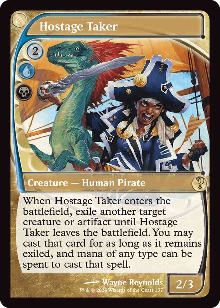Hostage Taker [137] [Future Frame] [Mystery Booster 2] [Foil]