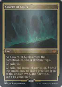 Cavern of Souls [569] [Double Masters 2022] [Etched Foil]