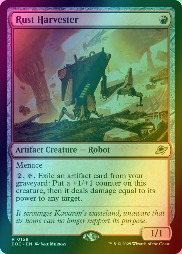 Rust Harvester [159p] [Promo Pack] [Edge of Eternities: Promos] [Foil]