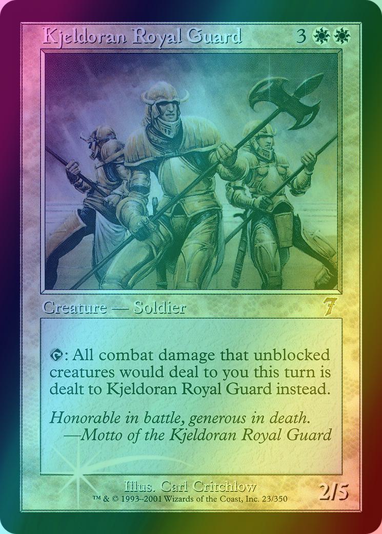 Kjeldoran Royal Guard [23x] [Seventh Edition] [Foil]