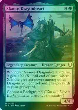 Skanos Dragonheart [255] [Commander Legends: Battle for Baldur's Gate] [Foil]