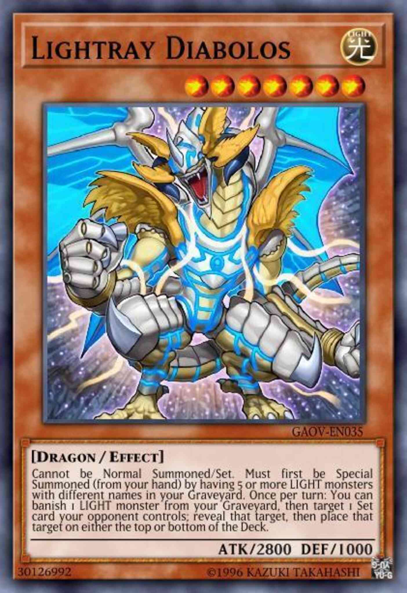 Lightray Diabolos - SDLI-EN017 - Common - 1st Edition