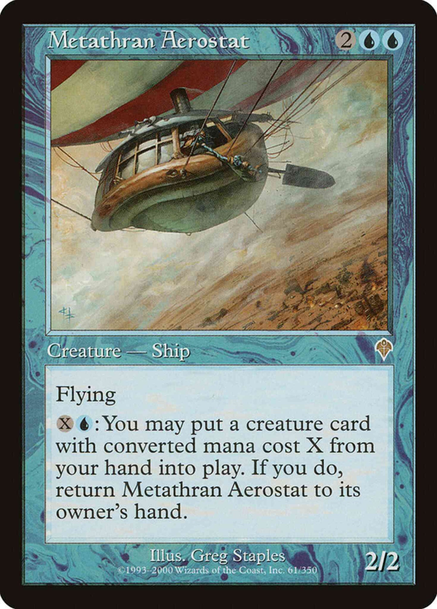 Metathran Aerostat [61] [Invasion] [Non-Foil]