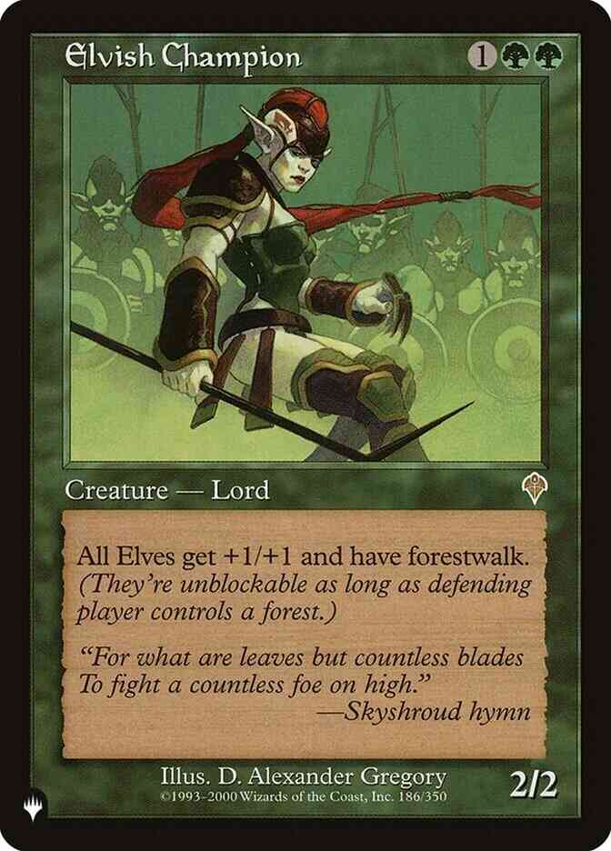 Elvish Champion [INV-186] [The List] [Non-Foil]