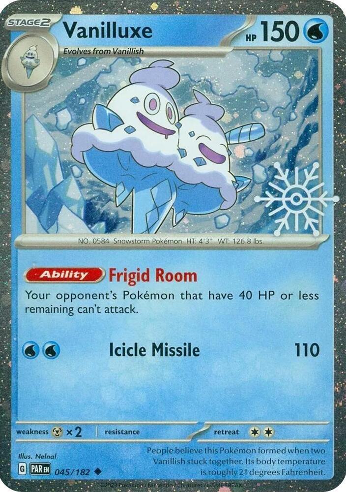 Vanilluxe - 045/182 - Promo [Holiday Calendar 2024] [sv04msp-045] [Cosmos Holo]