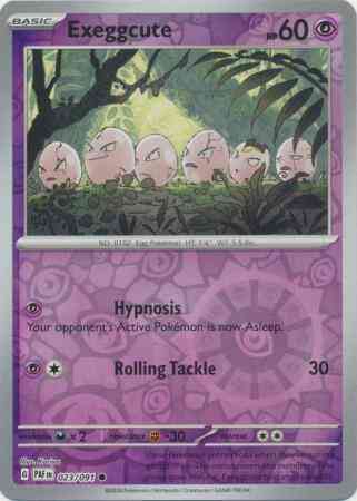 Exeggcute - 023/091 - Common [sv045-023] [Reverse Holo]