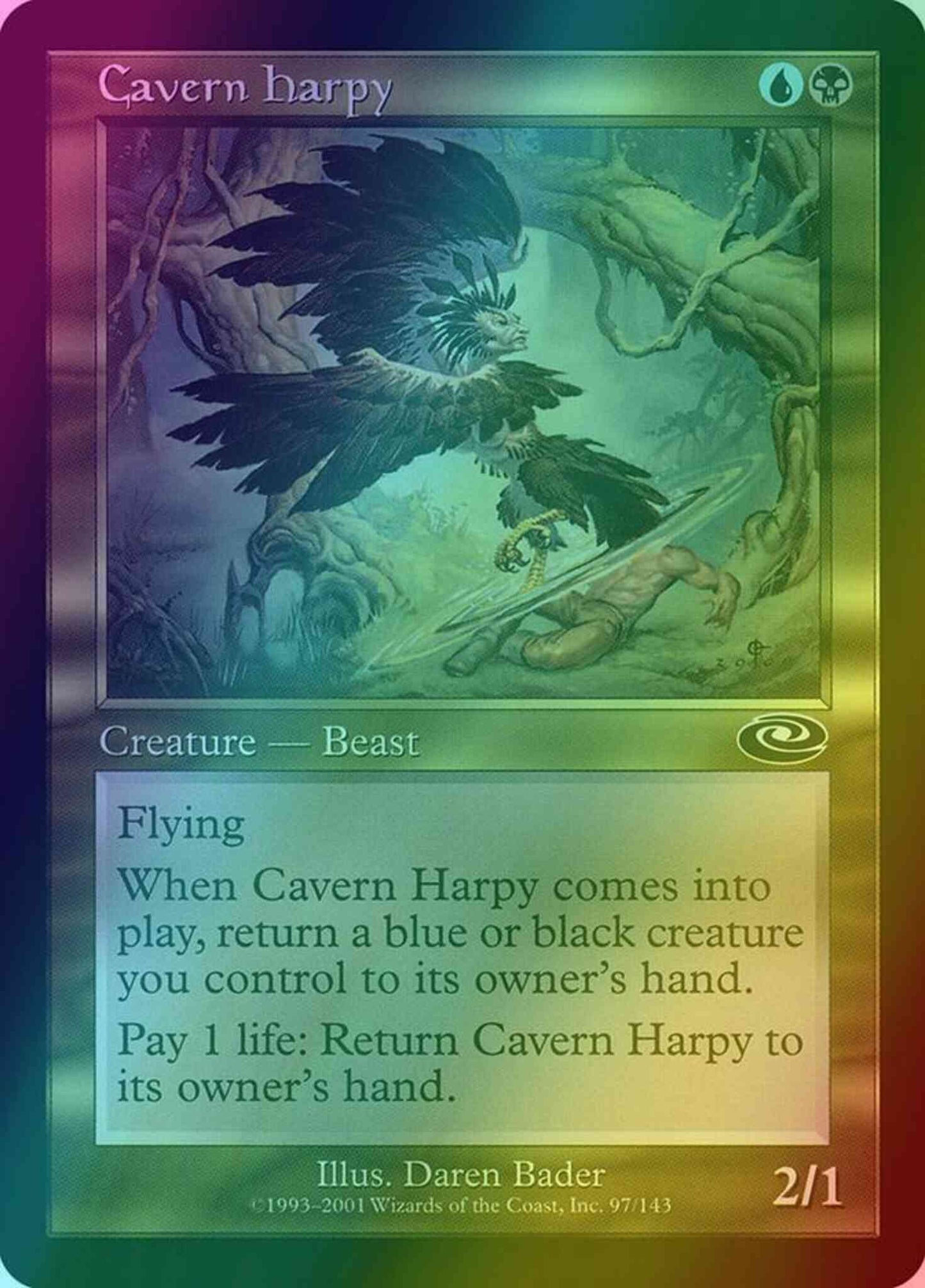 Cavern Harpy [97] [Planeshift] [Foil]