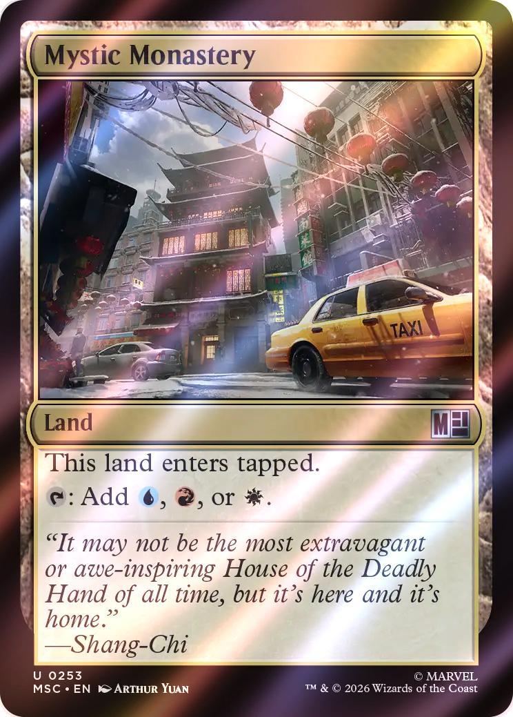 Mystic Monastery [253] [Marvel Super Heroes: Commander] [Surge Foil]