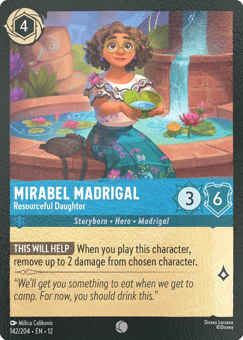 Mirabel Madrigal - Resourceful Daughter - 142/204 [Wilds Unknown] [Cold Foil]