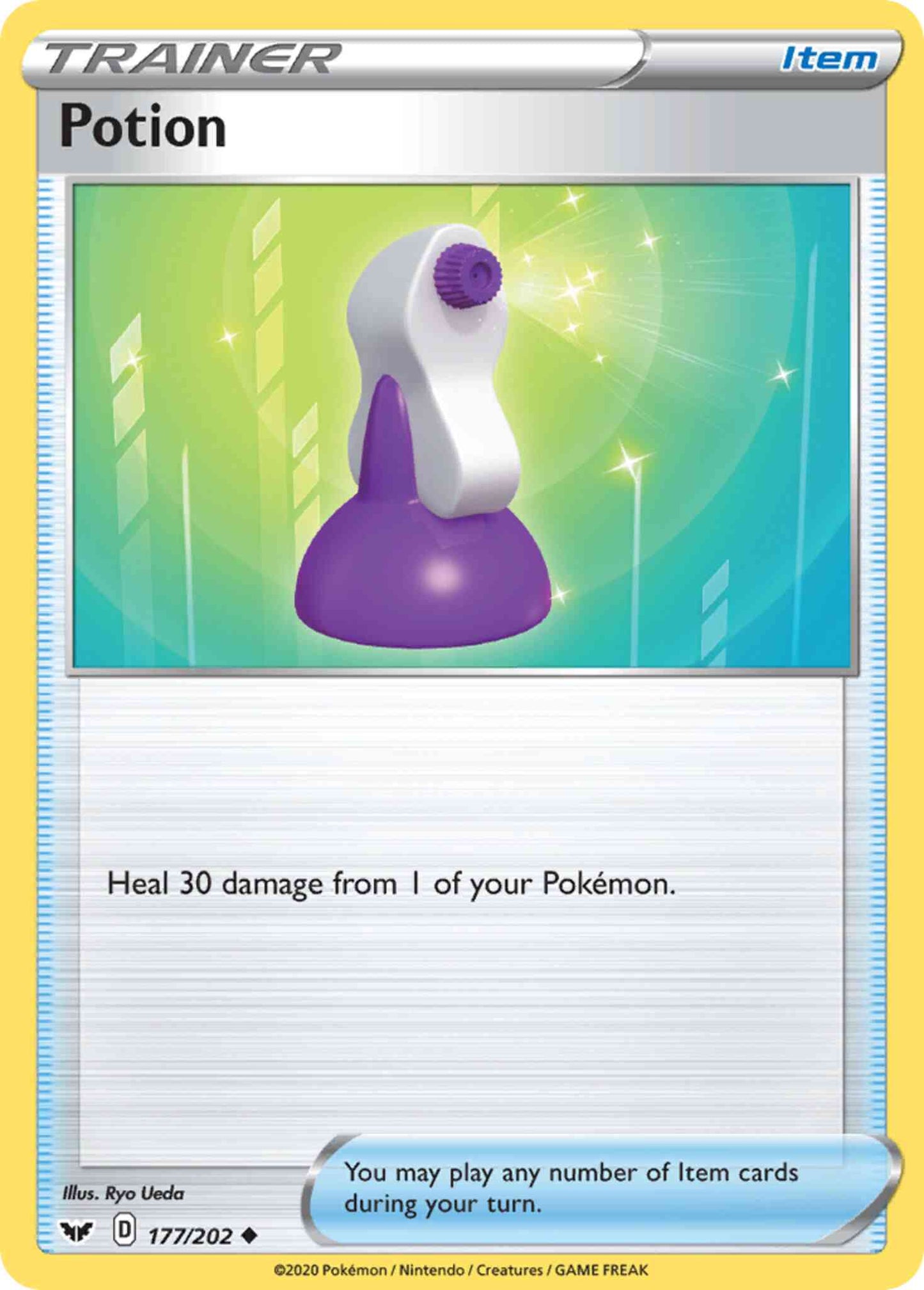 Potion - 177/202 - Uncommon [swsh1-177] [Reverse Holo]